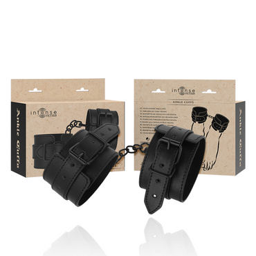 INTENSE FETISH - Vegan Leather Ankle Cuffs by DelighToys
