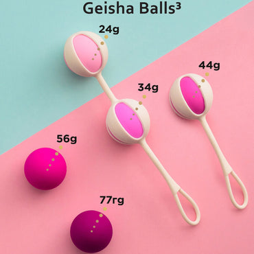 G-Vibe Set of 5 Weighted Geisha Kegel Balls – Kegel Balls – product photo 2
