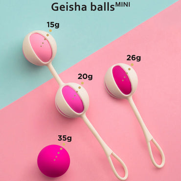 G-Vibe Set of 4 Weighted Geisha Kegel Balls – Kegel Balls – product photo 2