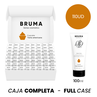 Moq 110 - Bruma Aloe Vera Sliding Gel Cupcake Flavor - 100 Ml