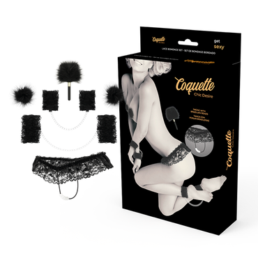 COQUETTE CHIC DESIRE - Deluxe Lace Accessories Set by DelighToys