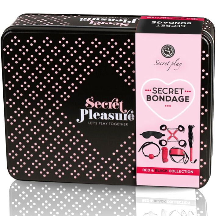 Secretplay - Bdsm Set 6 Pcs Red Collection