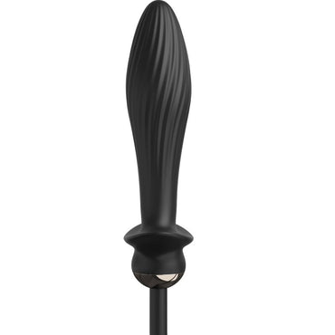 Elevate anal play with the Auto-Throb Vibrating Plug. Automatic inflation, vibrations, and Elite silicone for ultimate stimulation. Perfect for solo or partnered fun.2