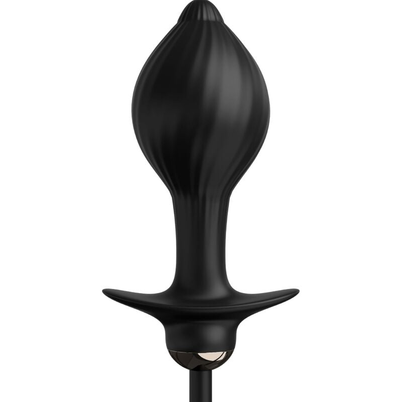 Elevate anal play with the Auto-Throb Vibrating Plug. Automatic inflation, vibrations, and Elite silicone for ultimate stimulation. Perfect for solo or partnered fun.4