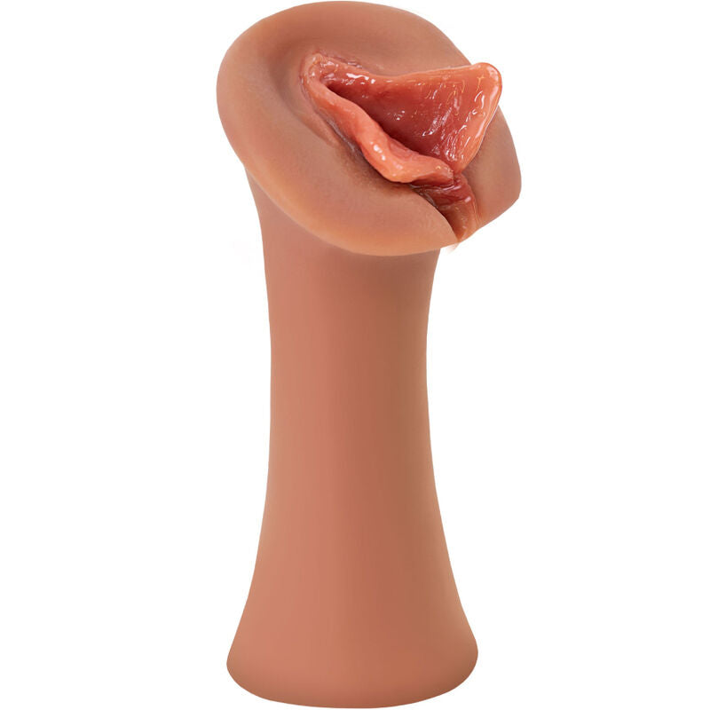 DelighToys - Fetish Fantasy Extreme – Luscious Lips Stroker Silicone Caramel by