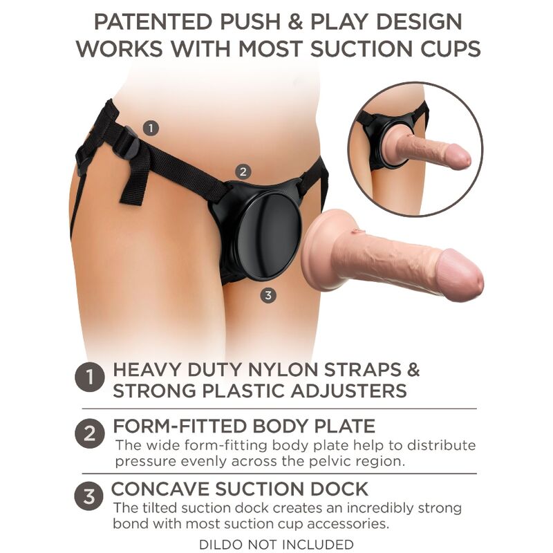 DelighToys - King Cock – Elite Adjustable Harness for Beginners by DelighToys