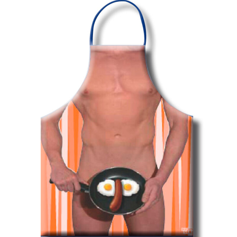 DelighToys - Diablo Picante – Men's Fried Eggs Apron by DelighToys