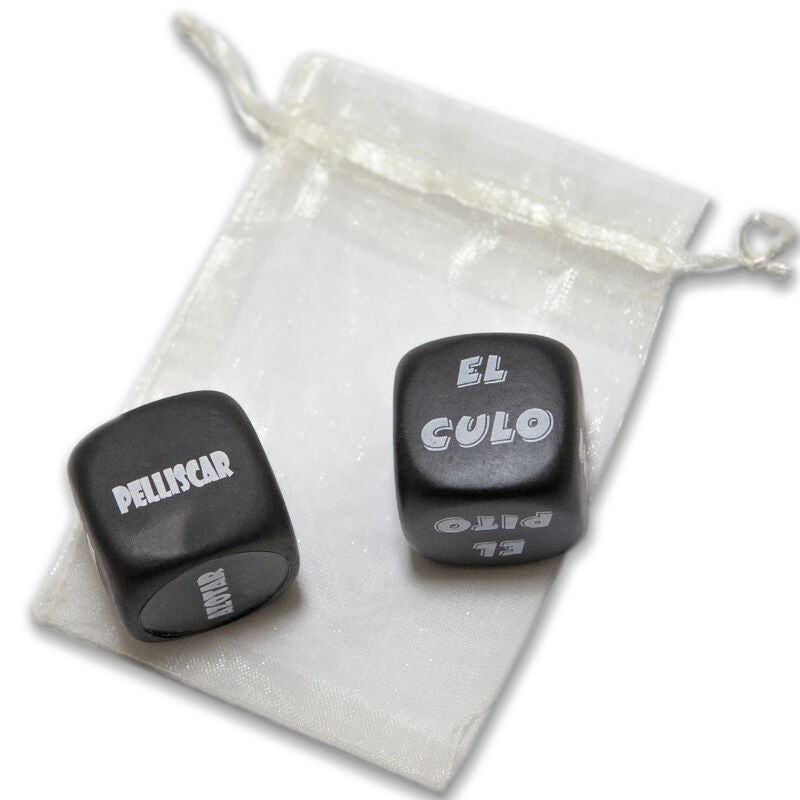 Diablo Picante - Game Bag With Sado Dice 3 Mm X 3 Mm + Body Parts Dice