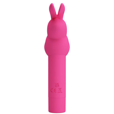 PRETTY LOVE - Gerardo Fuschia Rabbit Silicone Vibrator by DelighToys