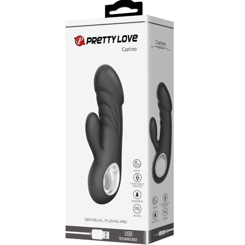 PRETTY LOVE - Ansel – USB Rechargeable Silicone G – Spot and Clitoral