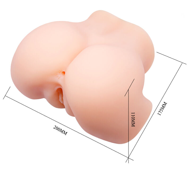 CRAZY BULL - Realistic Vagina Dual Vibration Function
