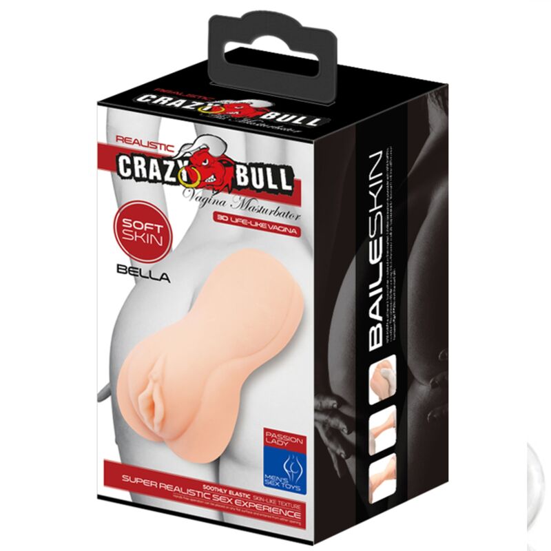 CRAZY BULL - Realistic Vagina – Shaped Masturbator by DelighToys