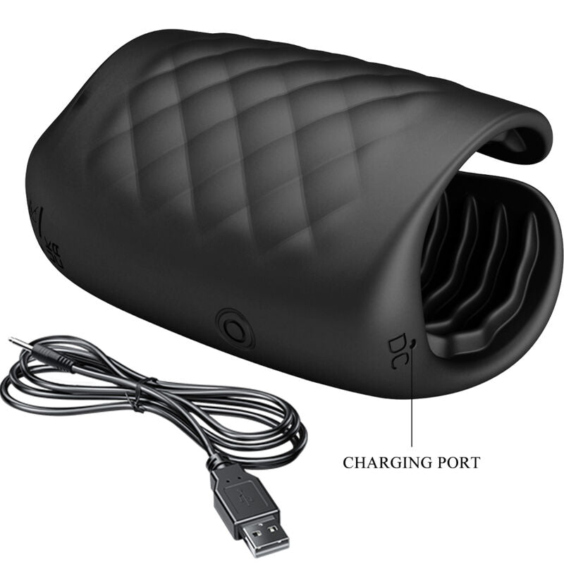 PRETTY LOVE - DelighToys Pretty Love Masturbator – Rechargeable Vibrating Glans