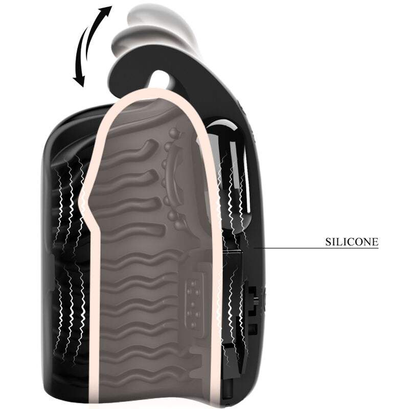 PRETTY LOVE - DelighToys Pretty Love Masturbator – Rechargeable Vibrating Glans