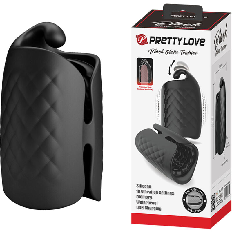 PRETTY LOVE - DelighToys Pretty Love Masturbator – Rechargeable Vibrating Glans