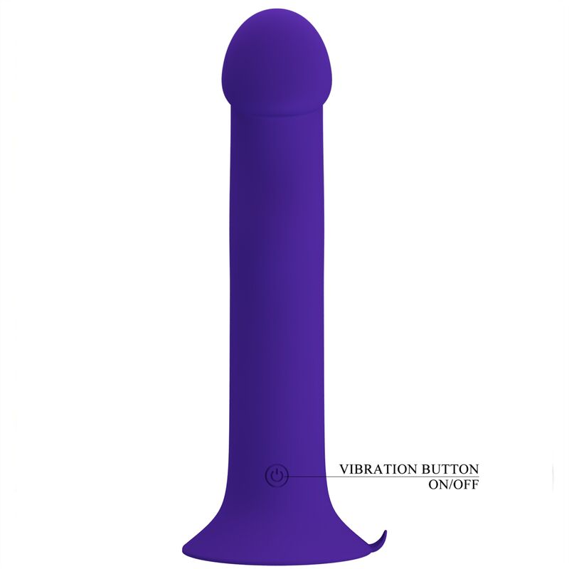 Pretty Love - Murray Youth Vibrating Dildo & Rechargeable Violet