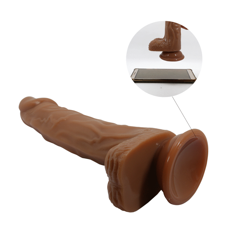 Experience lifelike pleasure with Baile Dildo Vibrator Remote Control. 7 vibration & rotation modes, realistic design, suction base, and USB rechargeable.8
