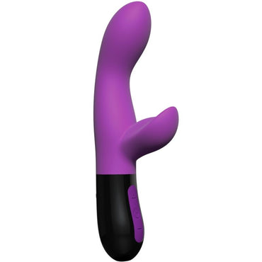 Enjoy dual stimulation with the Adrien Lastic Gaia 2.0 Rabbit Vibrator. Made with safe, soft silicone and featuring 10 vibration modes and a rechargeable lithium battery for prolonged pleasure.