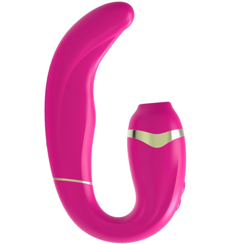 Explore unparalleled pleasure with Adrien Lastic Clitoris Sucker G-Spot Stimulator pulsations in one toy. 7 modes, skin-friendly silicone, USB rechargeable.7