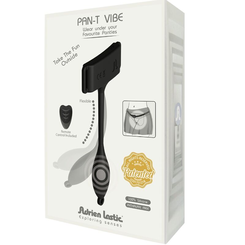Experience discreet pleasure with the Adrien Lastic Panties Vibrator Remote Control. With 10 vibration modes, a remote control, and an adjustable waistband, this vibrator ensures comfort and powerful sensations anytime, anywhere.6