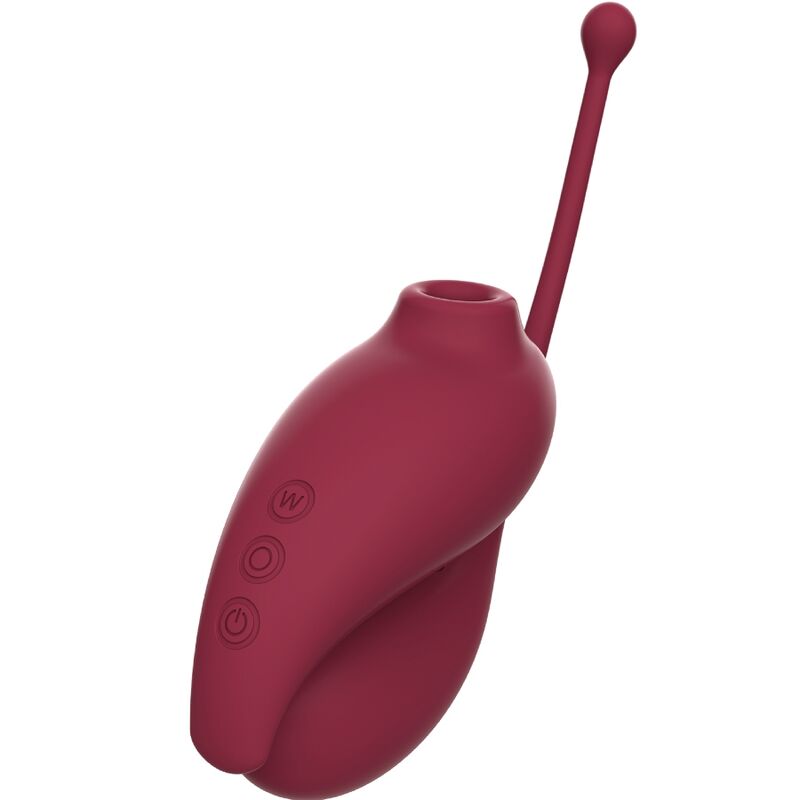 Experience ultimate pleasure with the Adrien Lastic Clitoris Sucker Vibrating Egg. Enjoy 9 suction and vibration modes, app control, and long-distance play for powerful dual stimulation.6