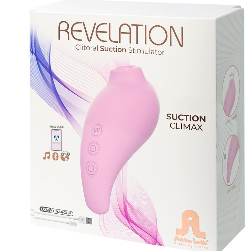 Experience silent, powerful suction with the Adrien Lastic Revelation Clitoris Sucker. Enjoy 9 suction modes, a turbo function, and remote control via the Adrienlastic App for ultimate pleasure.6