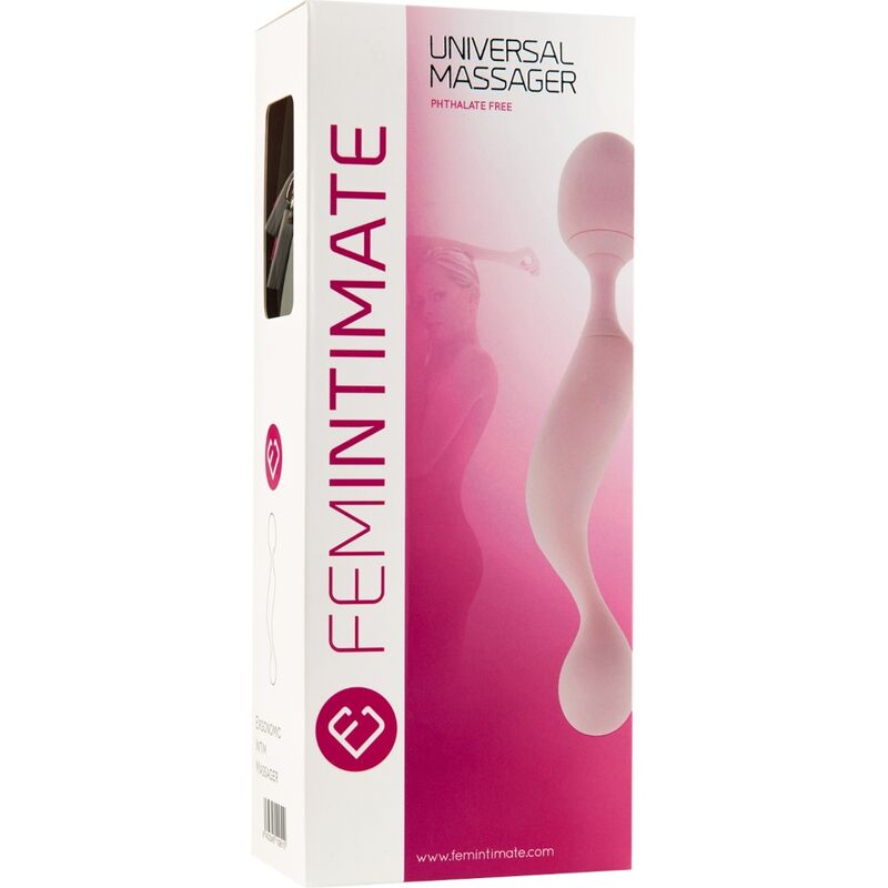 Femintimate - Universal Massager Silicone Vibrator Pink