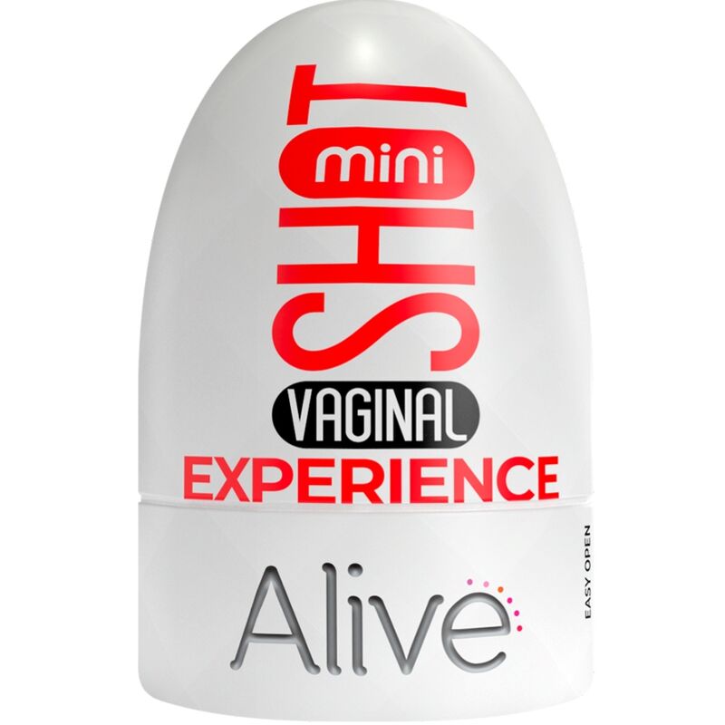 Discover intense satisfaction with the Alive - Shot Experience Mini Masturbator, designed for on-the-go pleasure with realistic textures and body-safe materials.2