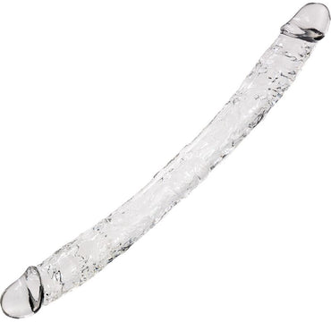 Experience double the pleasure with Alive Double Sided Realistic Penis. Hypoallergenic, phthalate-free jelly, waterproof, and designed for shared and solo enjoyment.1