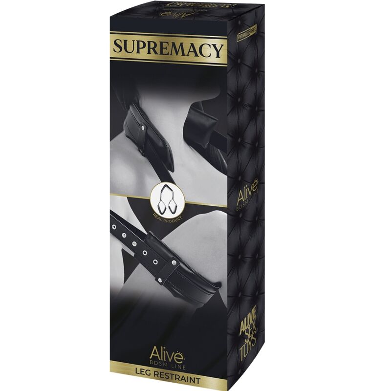 Enhance your BDSM experience with the Alive Leg Adjustable Restraint. Designed for secure, comfortable leg restriction, this body-safe accessory ensures safe exploration and intimate control.5