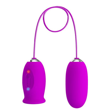 Pretty Love Daisy Dual Egg Vibrator with Licking Function – Vibrators – product photo 2