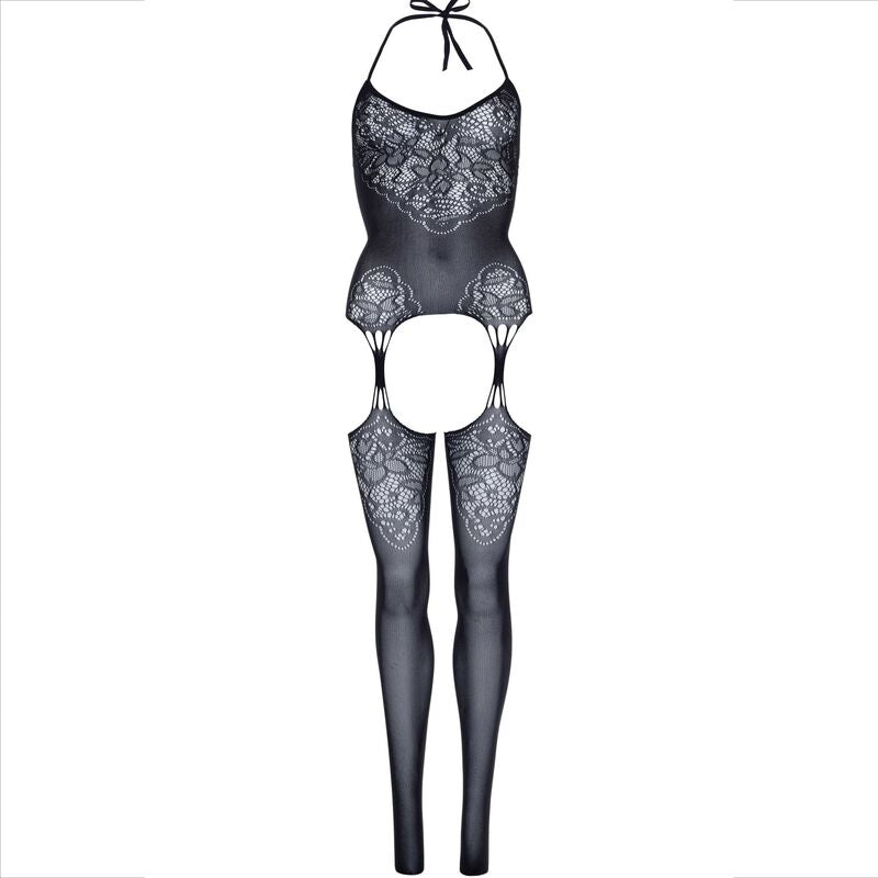 LEG AVENUE - DelighToys – Leg Avenue Bodystocking Lace Halter Design