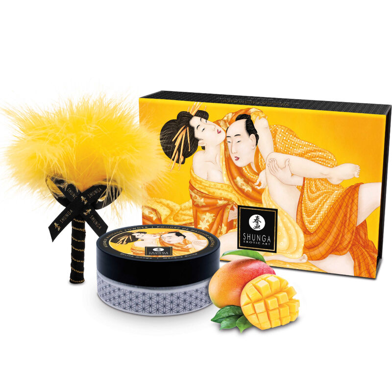 Shunga - Edible Massage Powder Kit Mango