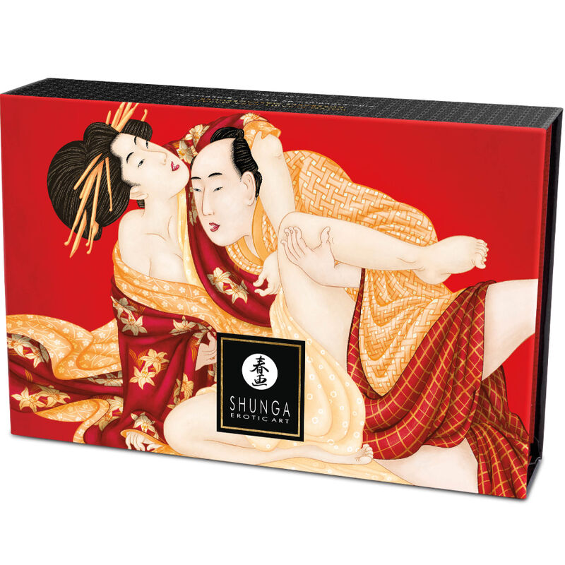 SHUNGA - Strawberry Edible Massage Powder Kit by DelighToys