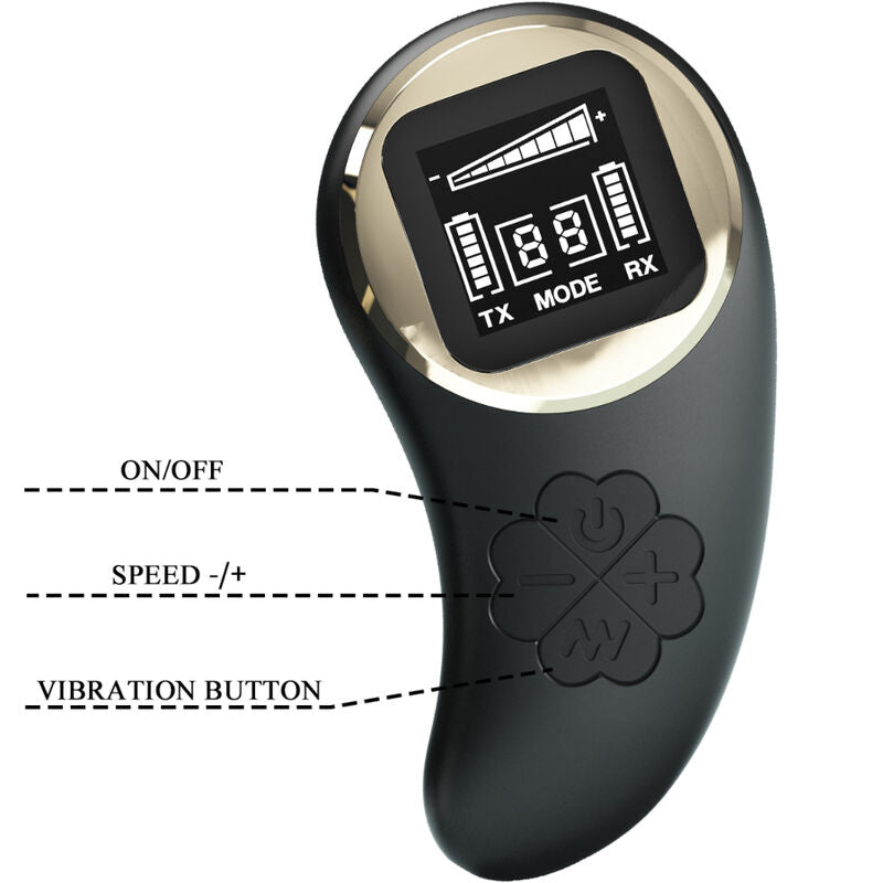 PRETTY LOVE - DelighToys – Nathan Double Pleasure Vibrator with Remote Control