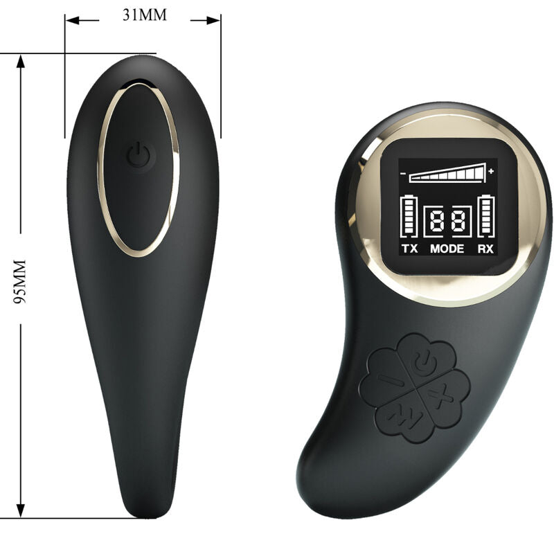 PRETTY LOVE - DelighToys – Nathan Double Pleasure Vibrator with Remote Control