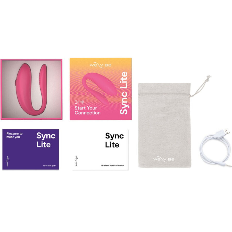 We-Vibe - Sync Lite Clitoris Stimulator Pink