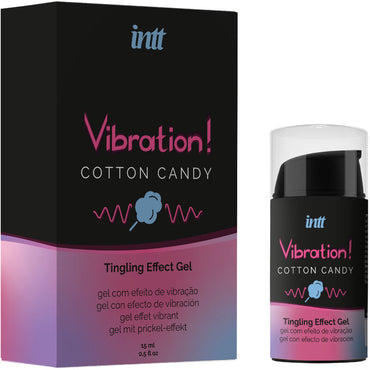 Intt Unisex Vibrating Effect Gel Cotton Candy 15 ml – Vibrators – product photo 2