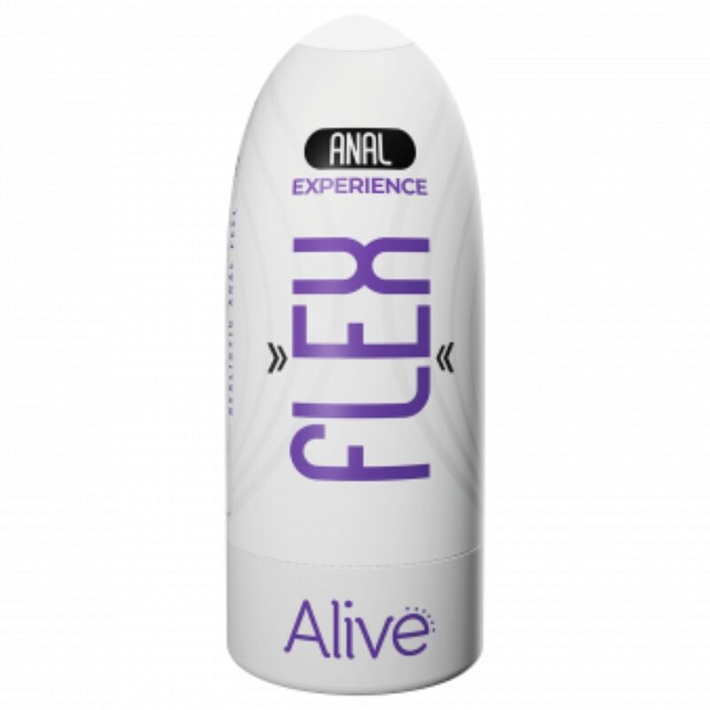 Experience lifelike pleasure with the Alive Flex Male Masturbator. Designed with a realistic anal shape and flexible, pressure-applying container for intense, satisfying sensations.5
