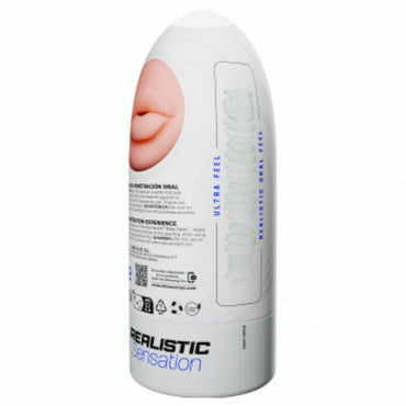 Alive Flex Male Masturbator Oral offers lifelike oral sensations with a realistic mouth shape and flexible, pressure-adjustable fit. Made from soft, body-safe TPE for intense pleasure.2