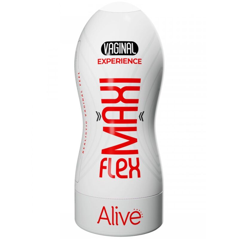 Elevate solo play with the Alive Flex Male Masturbator Vaginal. With a realistic vaginal design, ultra-soft TPE material, and flexible structure, this Size L masturbator offers intense satisfaction.5