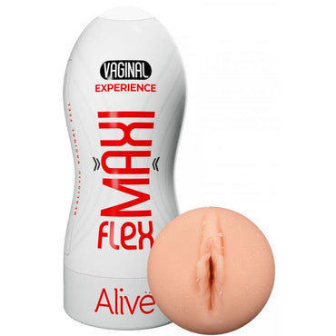 Elevate solo play with the Alive Flex Male Masturbator Vaginal. With a realistic vaginal design, ultra-soft TPE material, and flexible structure, this Size L masturbator offers intense satisfaction.2