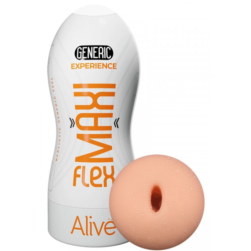 Experience lifelike pleasure with the Alive Male Masturbator Generic. Featuring a realistic oral shape, ultra-soft TPE material, and flexible design, this Size L masturbator provides intense, satisfying sensations.2