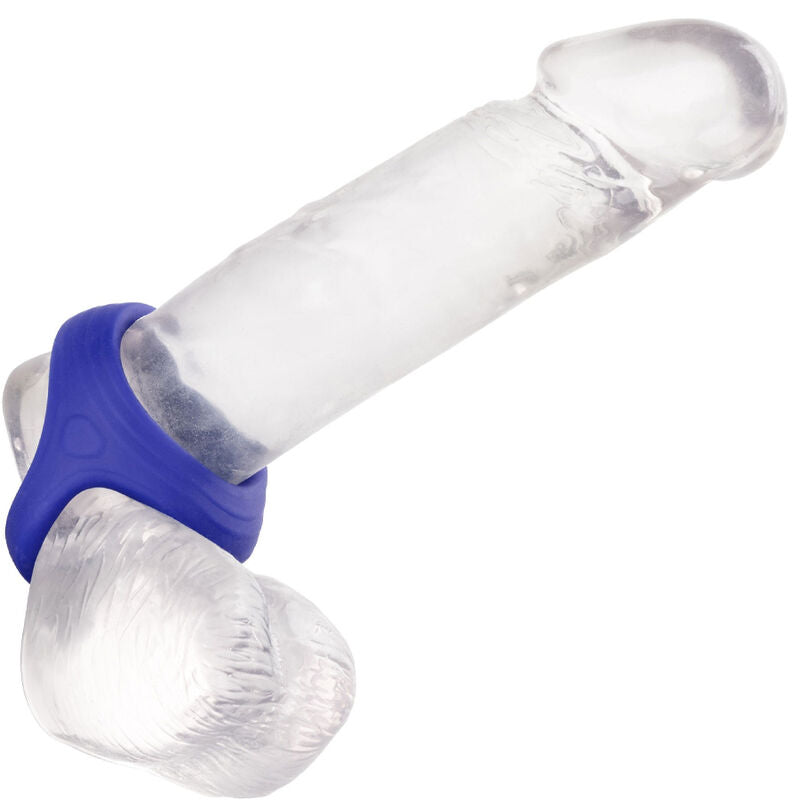 Enhance your pleasure with the Admiral Cock & Ball Dual Ring. Made from premium liquid silicone, this dual ring provides secure support for increased stamina, sensitivity, and comfort.5