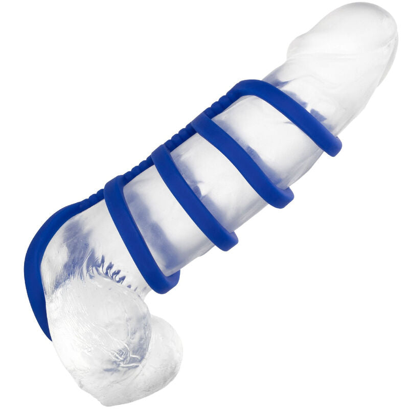 Maximize pleasure and performance with the Admiral Xtreme Penis Cage. Made from liquid silicone, this multi-ring cage offers secure support, enhancing stamina and sensitivity.5
