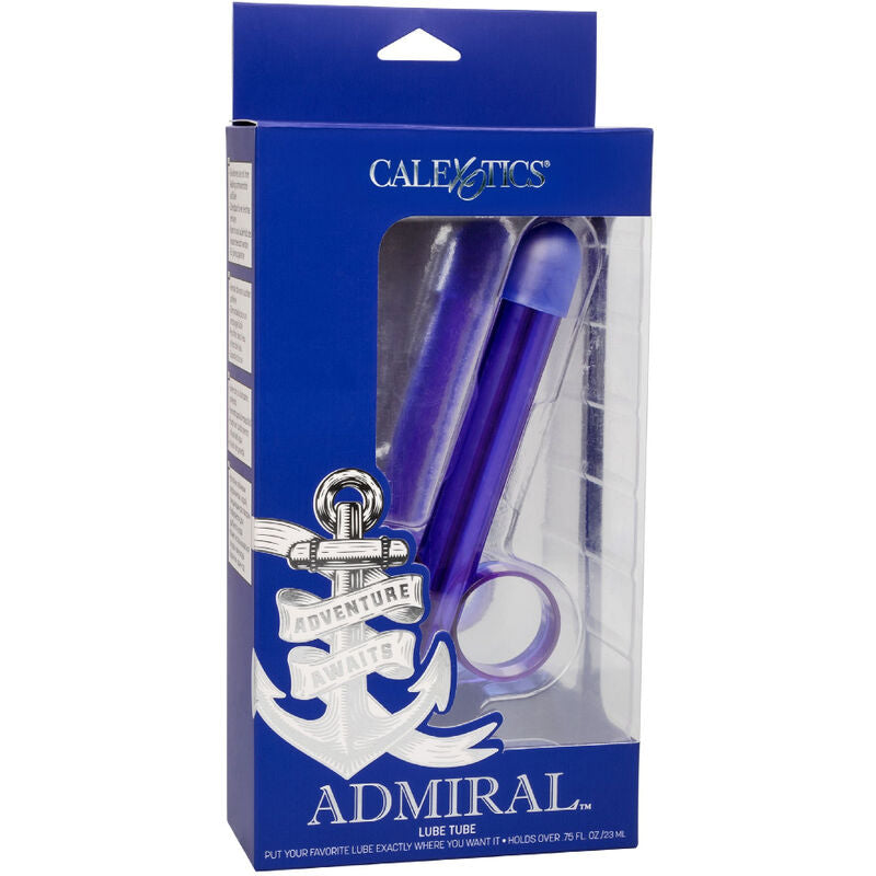 Experience precise lubrication with the Admiral Reusable Lubricant Tube. Reusable, refillable, easy to clean, and delivers up to 0.75 fl oz of your favorite lubricant.4