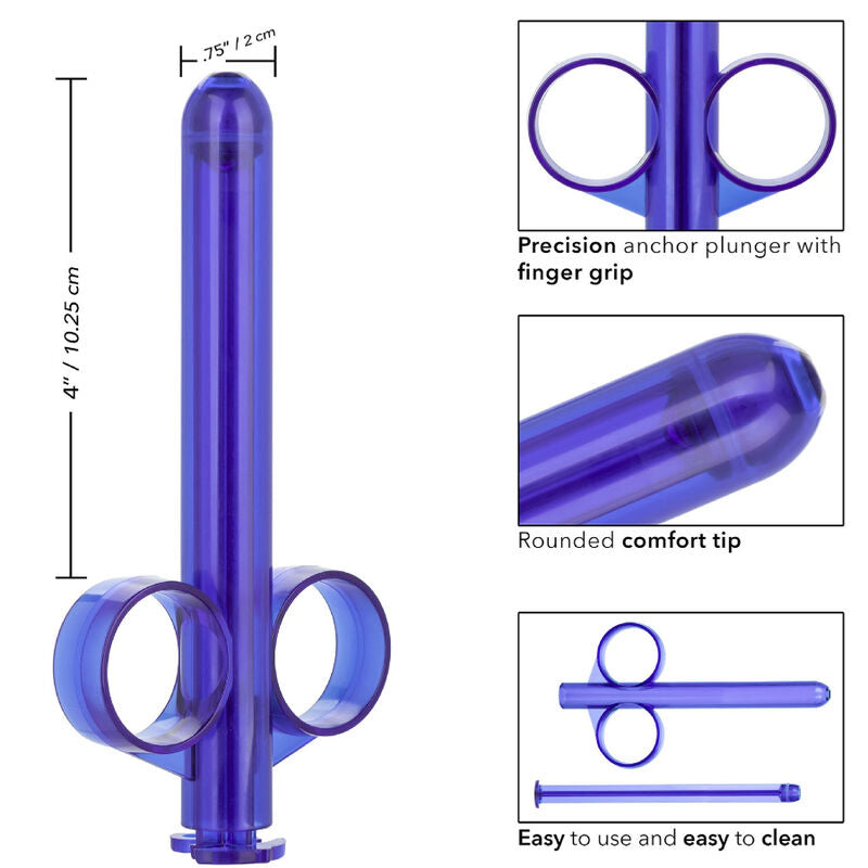 Experience precise lubrication with the Admiral Reusable Lubricant Tube. Reusable, refillable, easy to clean, and delivers up to 0.75 fl oz of your favorite lubricant.3