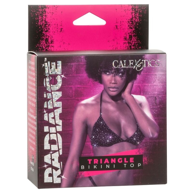DelighToys - Radiance Triangle Bikini Top Rhinestone Accents