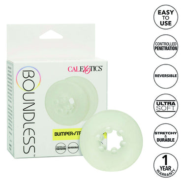 California Exotics Boundless Bumper Textured Stroker Ring – Male Masturbators – product photo 2