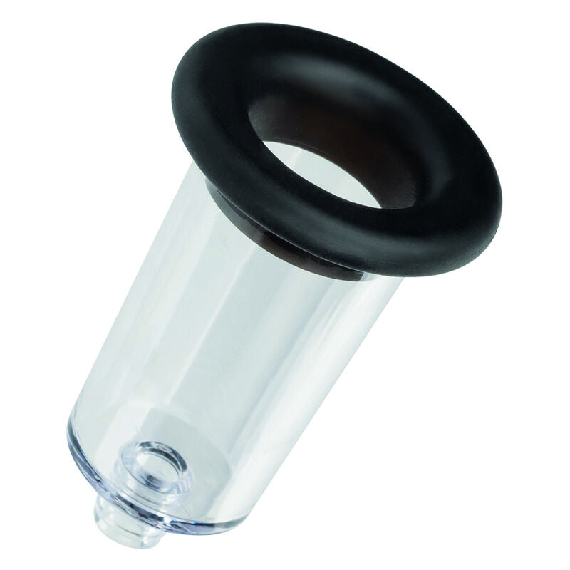 CalExotics Body Pump Kit offers personalized suction with 3 cylinder sizes, soft silicone rings, flexible air hose, and easy-clean design for ultimate intimate enhancement.7